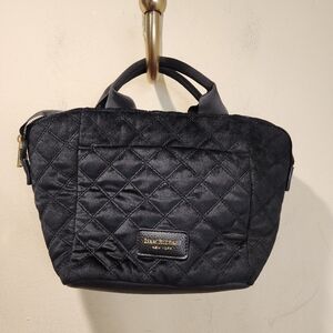 Isaac Mizrahi Black quilted Tote bag